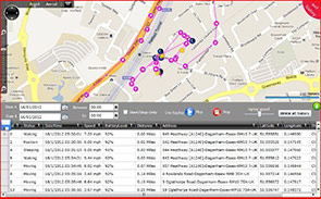 Tracking map by A.Y. Investigations.